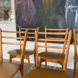 6 scandinavian chairs