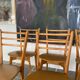 6 scandinavian chairs