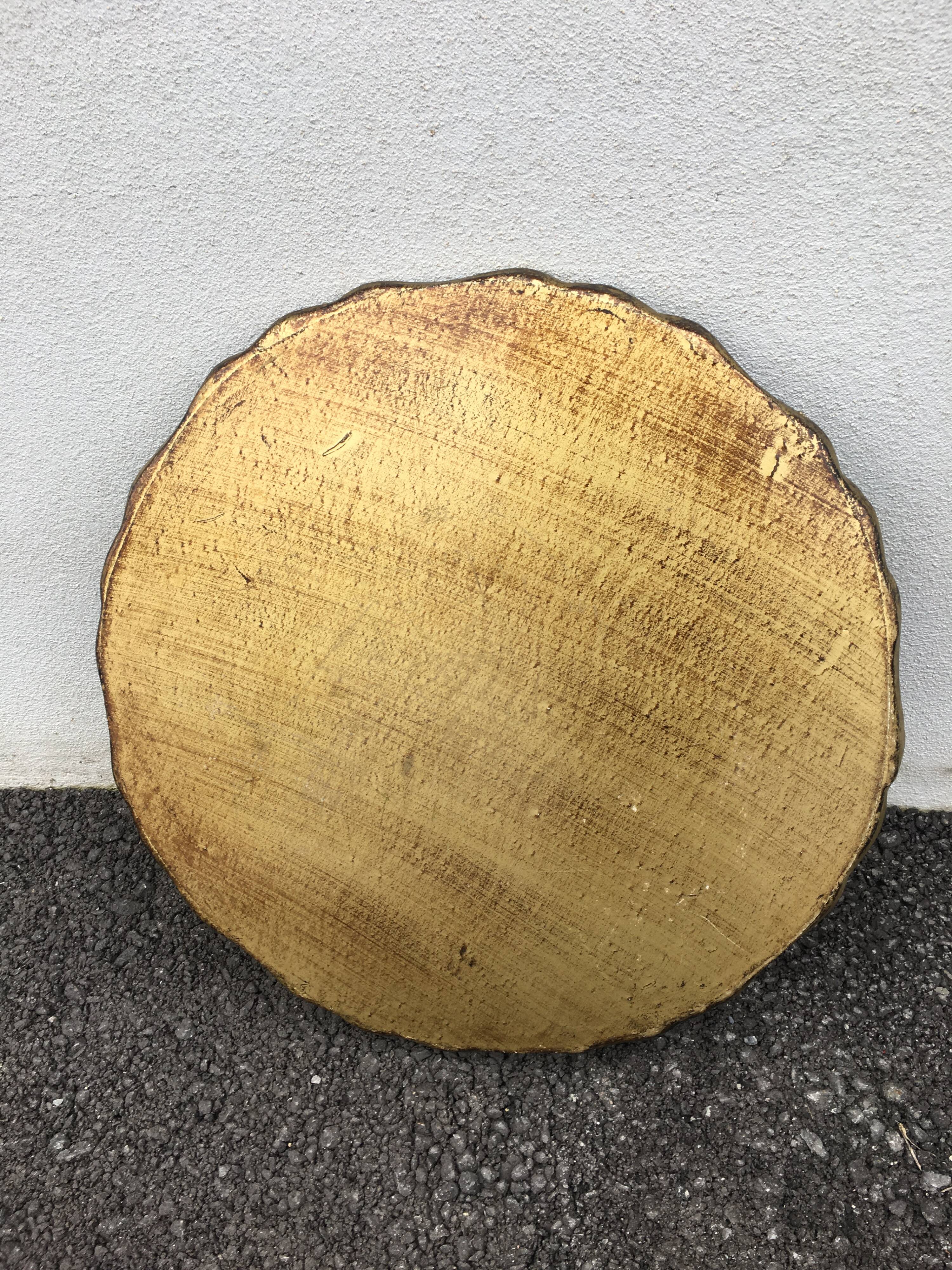 Blue and gold Venetian tray