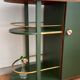 Mini bar artdeco sur roulette