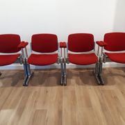 Lot de 4 fauteuils de Giancarlo Piretti pour Castelli