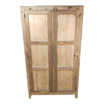 Parisian wooden wardrobe