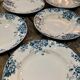 Lot of 6 plates Saint-Amand and Hamage model Marie-Louise