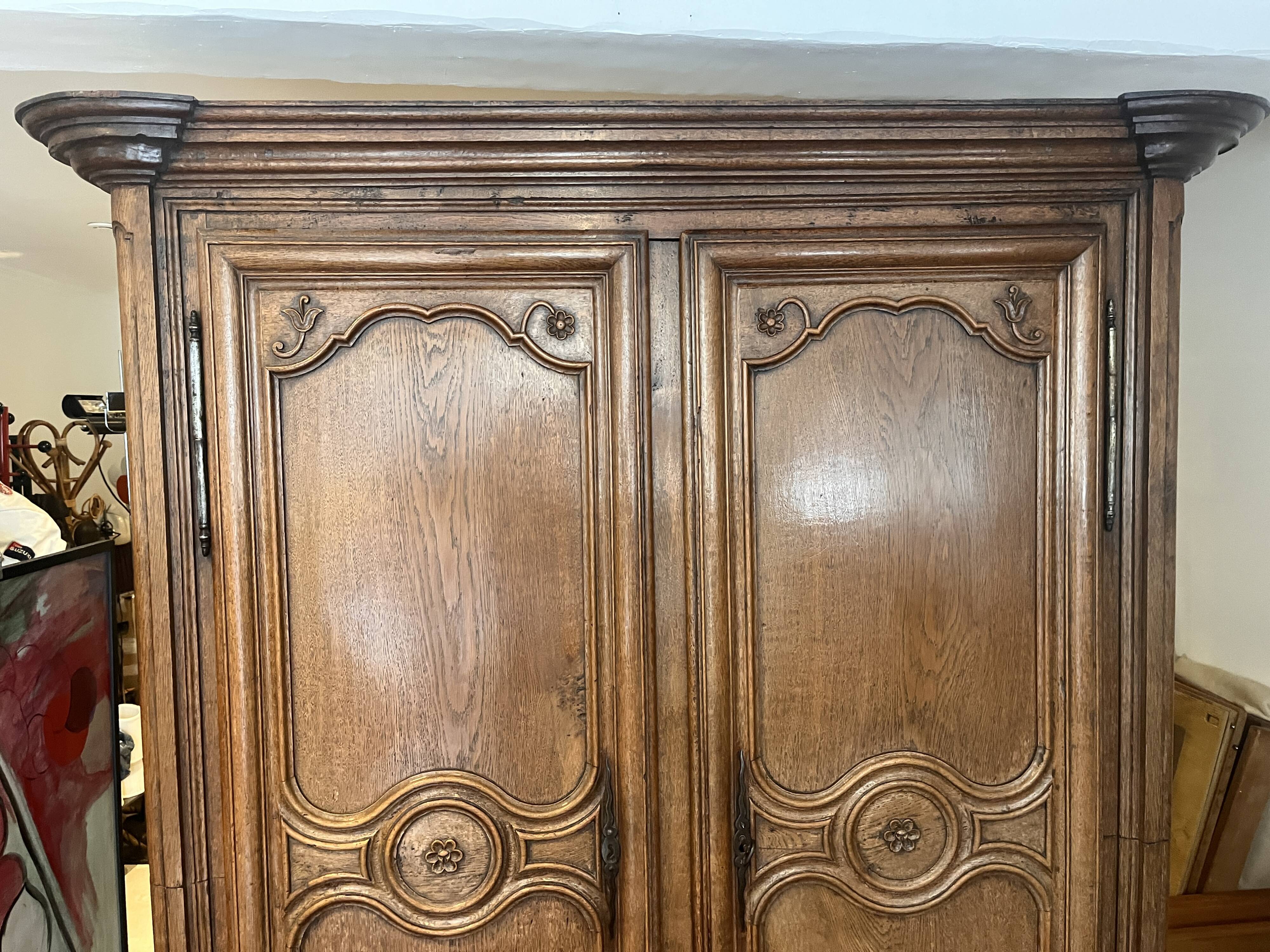 antique oak wardrobe