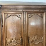antique oak wardrobe