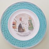 Dessert plates fables of the fountain