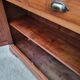 Buffet library showcase honey patina between sea and mountains