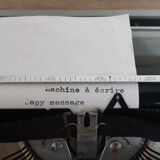 Japy message functional portable typewriter