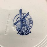 4 deep plates "Orchies - Nord". Mikado model.