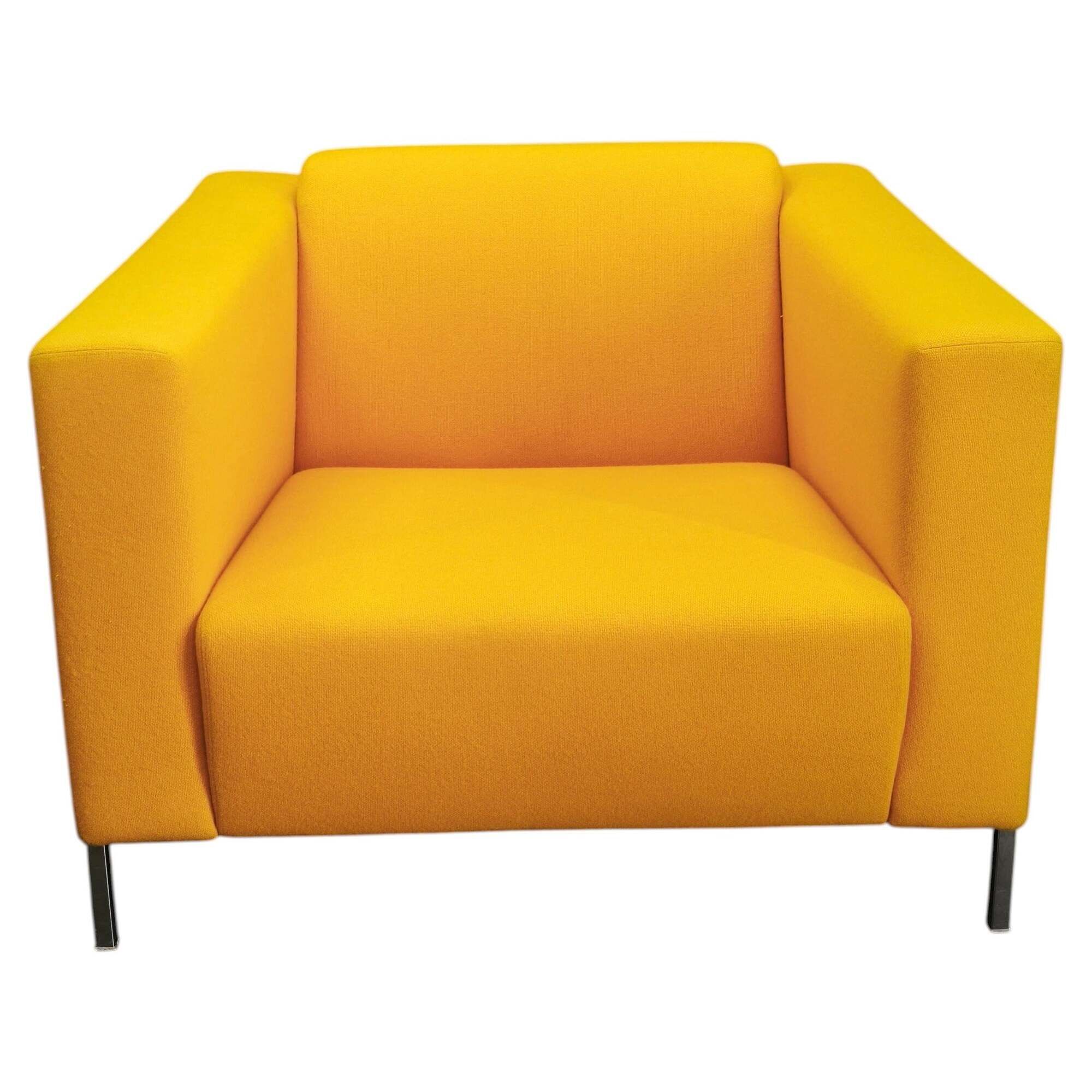 Enrico Franzolini Steel 2000 Lounge Armchair for Moroso, Italy