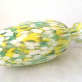 Speckled glass bottle 1930