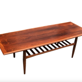 Table basse danoise palissandre par Grete Jalk à Glostrup années 1960