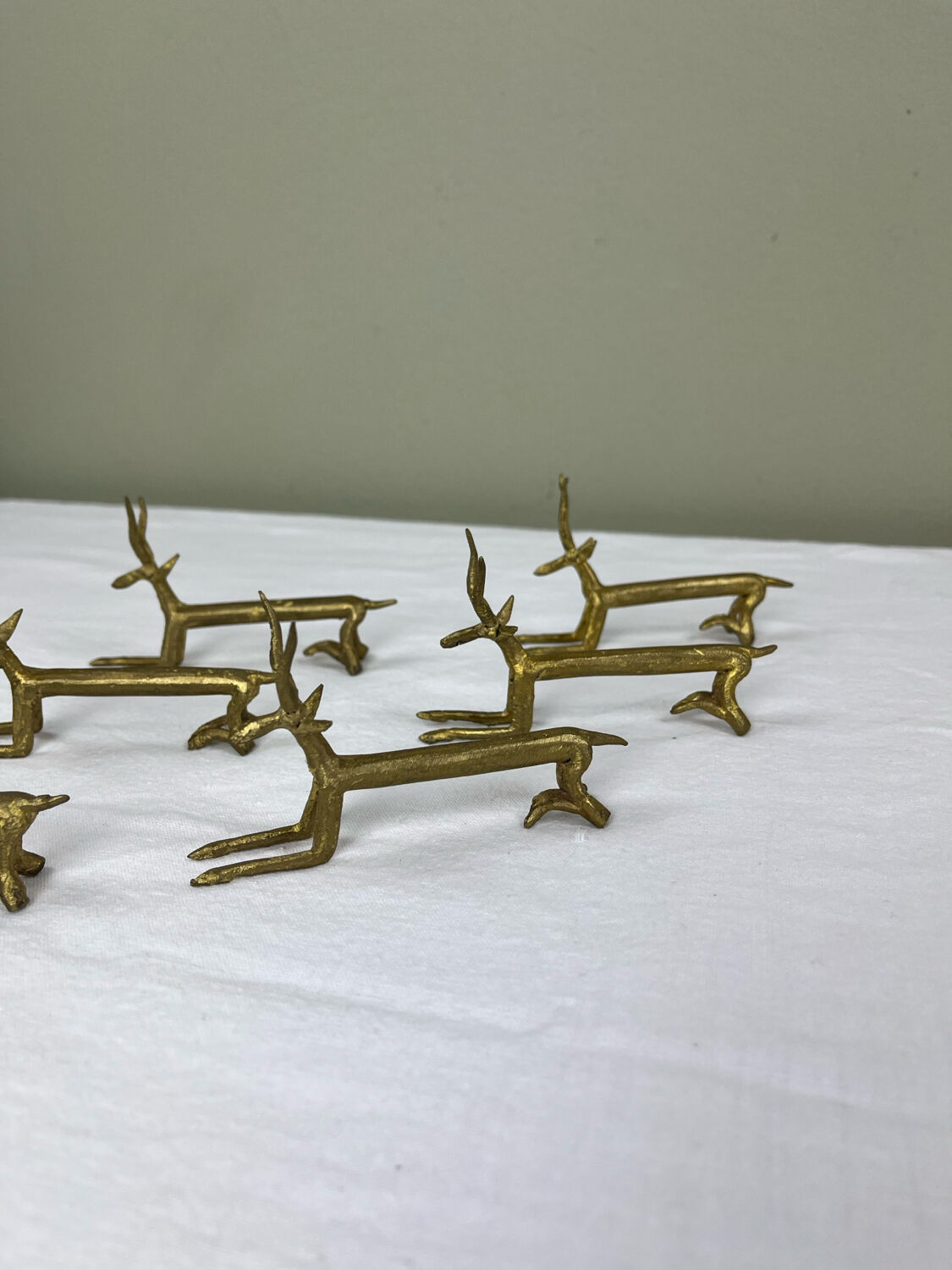 Brass knife holders