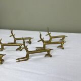 Brass knife holders