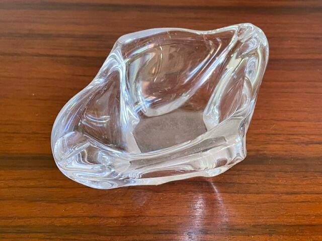 Ashtray Daum crystal 1950