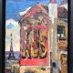 Oil on panel by René Marie (1890-1972). Montmartre