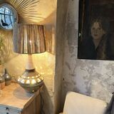 G Pelletier ceramic lamp