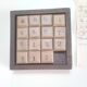Antique wooden sliding puzzle - Popular art from the late 19th century - Complete