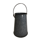 Enamelled milk jar, kitchen decoration