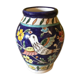 Vase en grès à décor Jérusalem