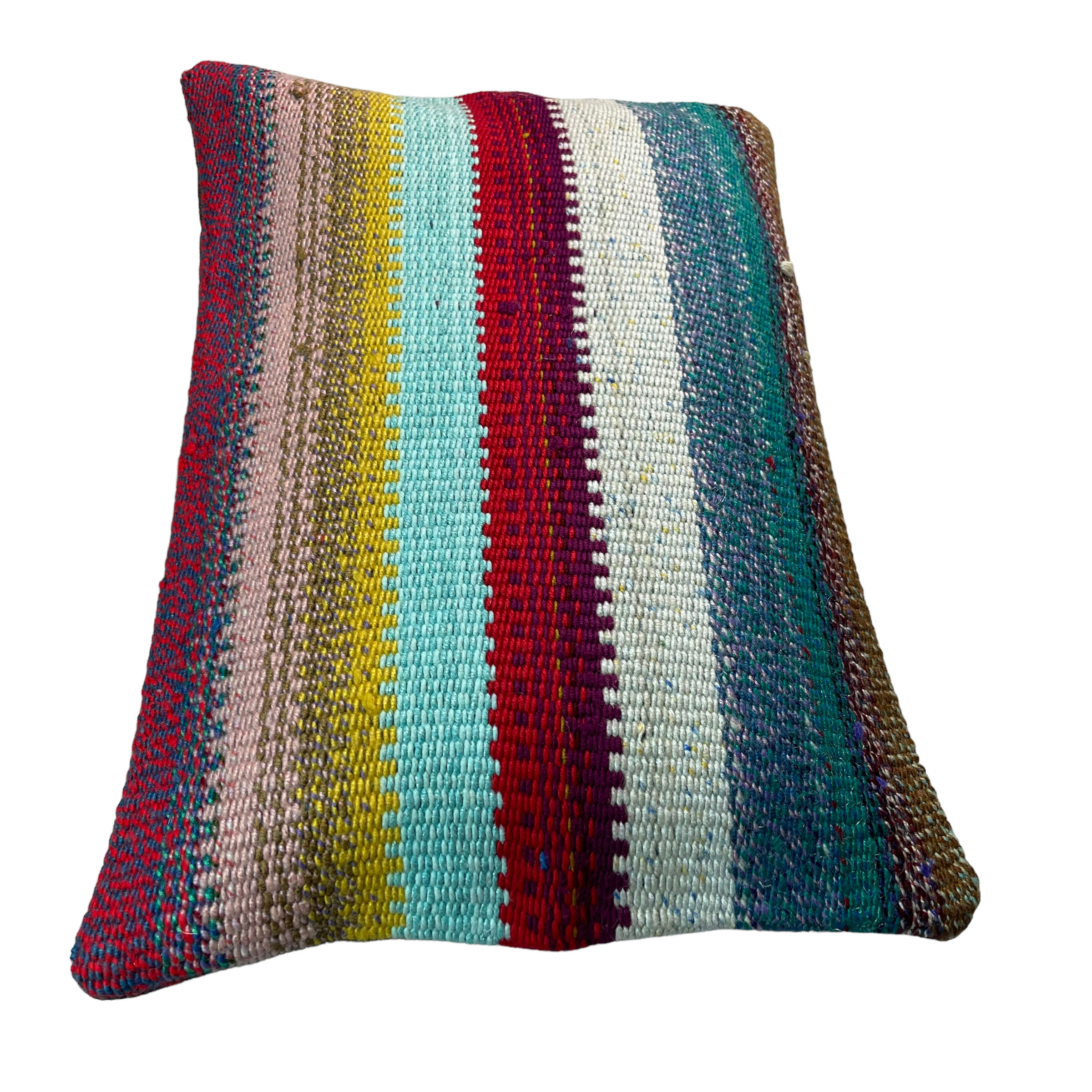 Vintage turkish kilim cushion cover 30x50cm