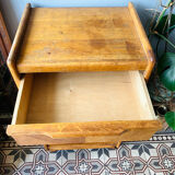 Small wooden chest of drawers from the 1950s.