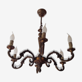 Bronze chandelier