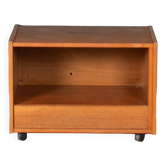 Retro Teak 1960s TV Cabinet Lamp Table Side Table
