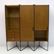 Taichiro Nakai Teak Wall Cabinet by Consorzio La Permanente Mobili, 1950s