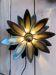 Applique fleur en métal
