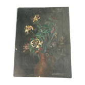Peinture bouquet de chèvrefeuille