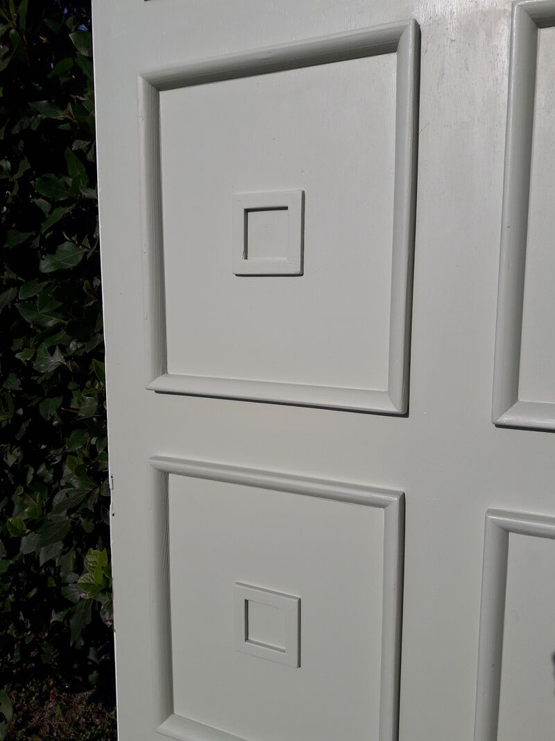 Door 207x99,5cm communication back panel molded