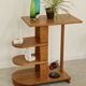 Asymmetrical Art Deco side table or pedestal table by Michel DUFFET 1930