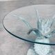 Hollywood Regency Style Brass Patinated Pineapple Side Tables, France, 1970s, Set of 2