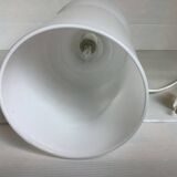 White glass paste lamp