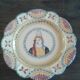 Two old Quimper plates