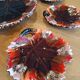 Vallauris Beretta service vine leaves - vintage 1950/1960 - 9 pieces