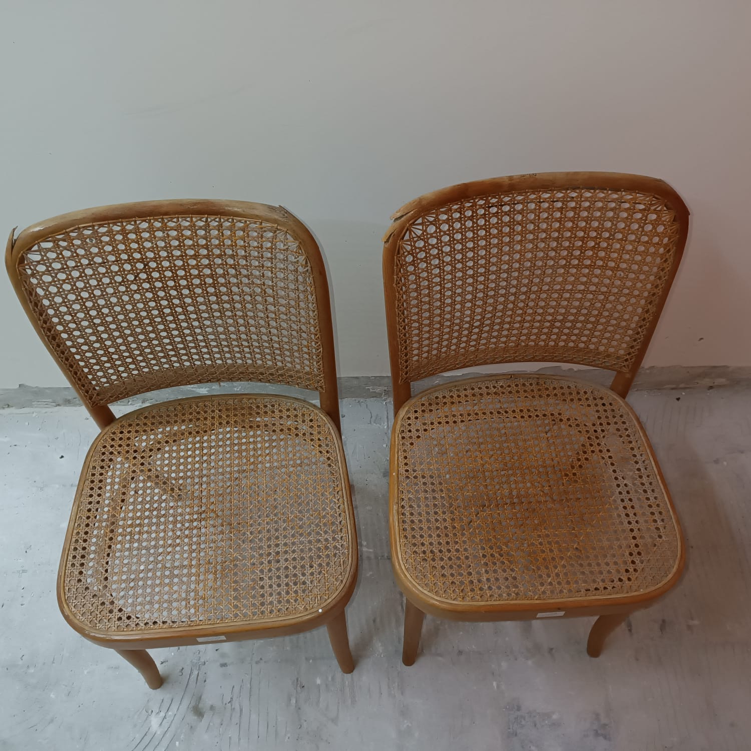 Pair chairs 1930