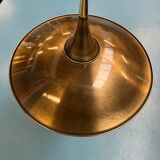 Vintage brass suspension attributed to Florian Schulz - Handmade German design lamp.