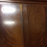 Wardrobe in walnut