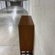 High buffet multifunctional furniture Scandinavian vintage teak from the 1960s.