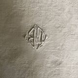 Damask tablecloth with 6 napkins dimensions: height -225cm- width -158cm-