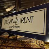 Enseigne yves saint laurent vintage annee 80