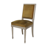 Wooden chair and solid velvet