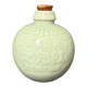 Ancient Celadon Green Blue Wine Bottle Vase Qianlong