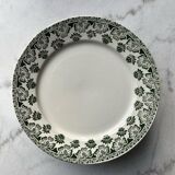Set of 10 plates Terre de Fer, Model Clover - Badonviller