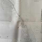 Indian Ocean Ceylon East Coast Nautical Map