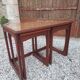 Tables gigognes en teck