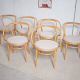 Fauteuils 209 de Thonet, 1986, Set de 6