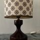 Vintage ceramic lamp from the 1970s.